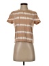 Intermix 100% Cotton Tan Short Sleeve Turtleneck Size P (petite) - photo 1