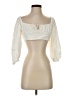 Zara Ivory 3/4 Sleeve Blouse Size S - photo 1