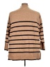 Ava & Viv Stripes Tan Pullover Sweater Size 3X - photo 2