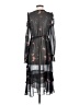 ALLSAINTS 100% Polyester Black Cocktail Dress Size S - photo 2