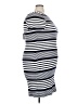 Forever 21 Plus Stripes Blue Casual Dress Size 3X Plus - photo 4
