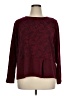 Coldwater Creek Paisley Burgundy Pullover Sweater Size 1X - photo 1