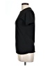 Unbranded Solid Black Short Sleeve Turtleneck Size L - photo 5