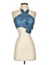 Shein Blue Tank Top Size 4 - photo 1