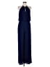 Donna Morgan 100% Polyester Solid Blue Jumpsuit Size 8 - photo 1