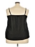 Roaman's 100% Polyester Black Sleeveless Blouse Size 24W - photo 2