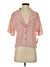 O'Neill 100% Viscose Pink Short Sleeve Blouse Size S - photo 1