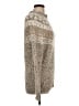 Ann Taylor LOFT Chevron-herringbone Tan Pullover Sweater Size L - photo 4