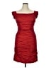Alex Evenings Red Cocktail Dress Size 16 - photo 1