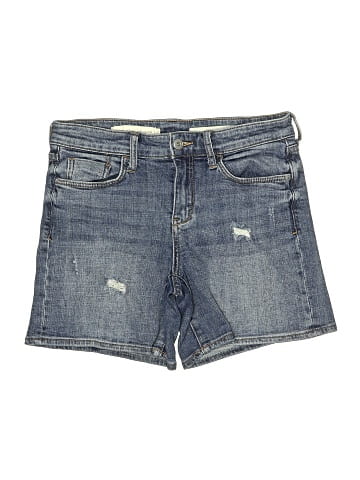 Pilcro and the Letterpress Denim Shorts (view 1)
