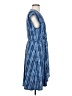 BCBGMAXAZRIA Tie-dye Blue Casual Dress Size S - photo 4