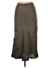 Hartford Solid Brown Green Casual Skirt Size 6 (1) - photo 2