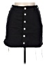 PacSun Solid Black Denim Skirt Size 28 waist - photo 1