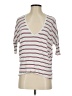 Lulus White 3/4 Sleeve T-Shirt Size S - photo 1
