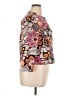 Lark Lane Print Pink Jacket Size 14 - photo 4