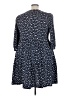 Kaileigh Stars Blue Casual Dress Size 3X - photo 2