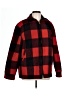 Woolrich 100% Acrylic Plaid Red Fleece Size L - photo 1