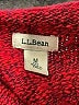 L.L.Bean Tweed Red Turtleneck Sweater Size M - photo 7