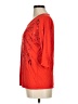 Thalia Sodi Hearts Red 3/4 Sleeve Top Size M - photo 5