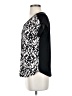 Diana Belle Black Short Sleeve Blouse Size S - photo 5