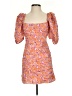 Unbranded Paisley Orange Cocktail Dress Size 2 - photo 1
