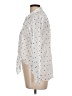 Ann Taylor LOFT Polka Dots Ivory 3/4 Sleeve Blouse Size L - photo 5