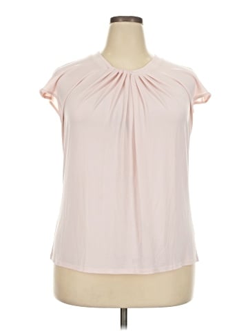 Liz Claiborne Career Short Sleeve Blouse (view 1)