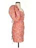 Unbranded Paisley Orange Cocktail Dress Size 2 - photo 4