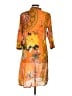Amiani Orange Casual Dress Size M - photo 2