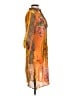 Amiani Orange Casual Dress Size M - photo 4
