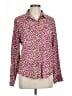 Tylho Animal Print Pink Long Sleeve Blouse Size L - photo 1