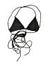 TOBI Black Swimsuit Top Size XS (estimated) - photo 1
