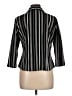 Covington Stripes Black 3/4 Sleeve Blouse Size L (petite) - photo 2