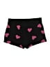 Beach Riot 100% Acrylic Hearts Black Shorts Size M - photo 2