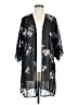 Wallflower 100% Polyester Black Kimono Size M - photo 1