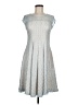 Apricity 100% Polyester Tweed Blue Cocktail Dress Size M - photo 1