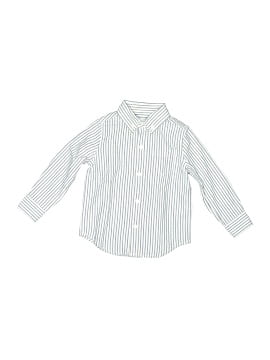 Janie And Jack Long Sleeve Button Down Shirt