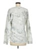 Feathers Tie-dye Silver Sweatshirt Size Med Maternity - photo 2
