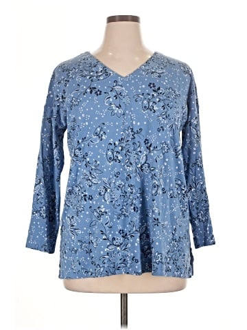 J.Jill 3/4 Sleeve T-Shirt (view 1)