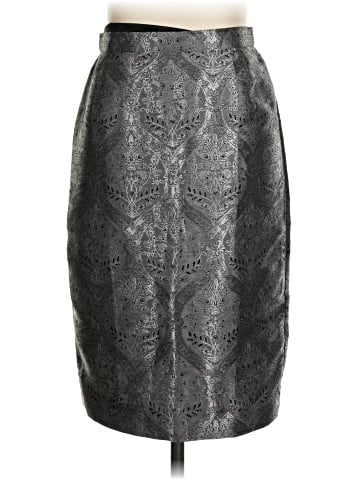 Escada by Margaretha Ley Faux Leather Skirt (view 1)