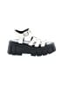 Forever 21 Silver Sandals Size 6 1/2 - photo 1