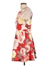 Trixxi Floral Red Cocktail Dress Size L - photo 5