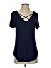Emory Park Blue Short Sleeve Top Size S - photo 1