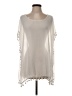 Unbranded Ivory White Poncho Size S (estimated) - photo 1