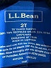 L.L.Bean Blue Rash Guard Size 2T - photo 3