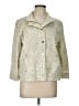 Chico's Animal Print Gold Jacket Size Lg Petite - photo 1