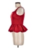 Charlotte Russe 100% Polyester Red Sleeveless Top Size M - photo 5