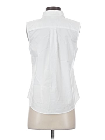 Lands' End Sleeveless Button-Down Shirt (view 2)