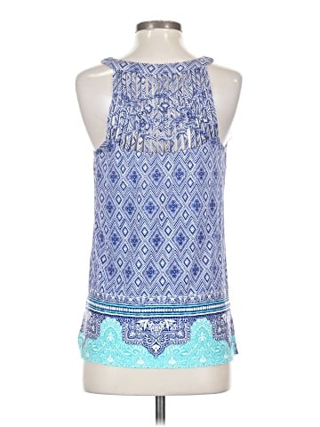 Skies Are Blue Sleeveless Blouse (view 2)