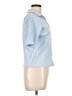 Gap Blue Short Sleeve Button-Down Shirt Size L - photo 4